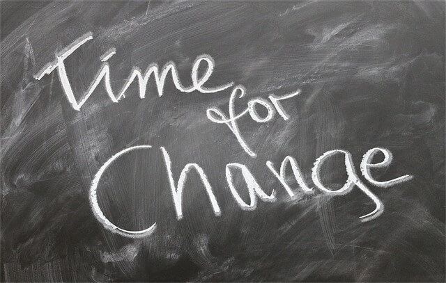 TIME FOR CHANGE