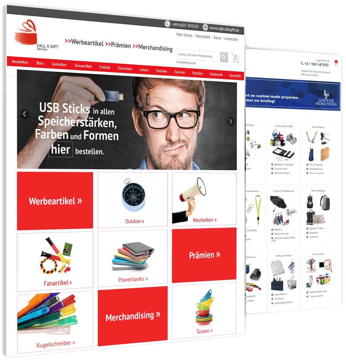 Callagift advertising store